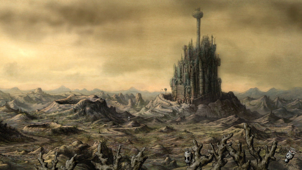 Обложка: скриншот Machinarium