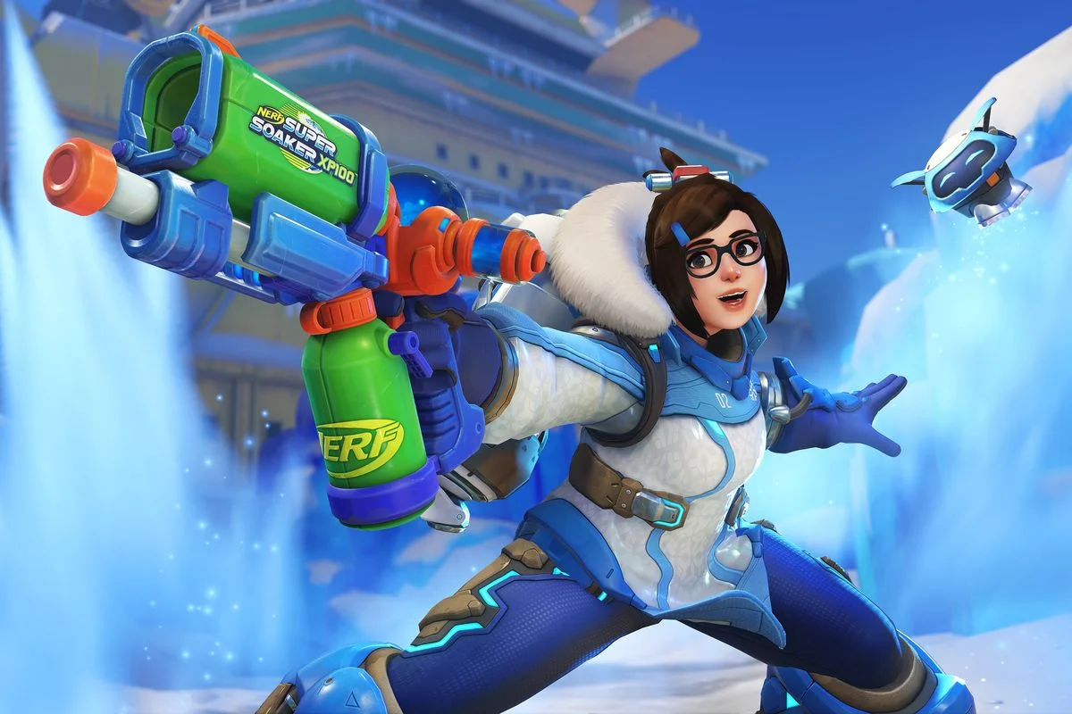 Overwatch 2 и NERF: временное событие с эксклюзивными скинами и режимом