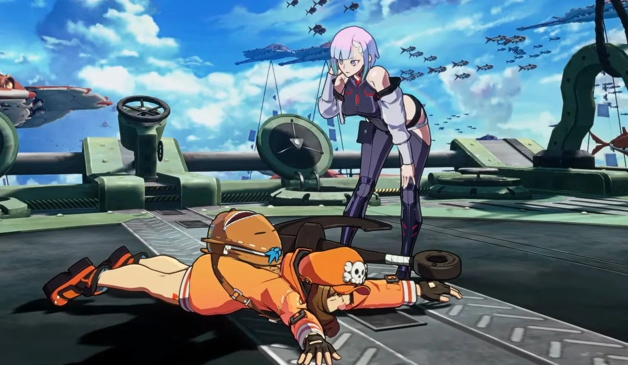 Люси из Cyberpunk: Edgerunners врывается в Guilty Gear Strive — дата выхода и детали