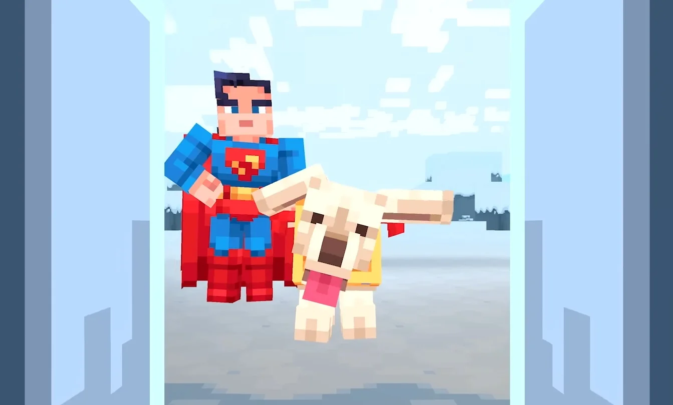 Minecraft получила DLC по «Супермену» — фанаты тыкают им в лицо DC и Warner Bros.