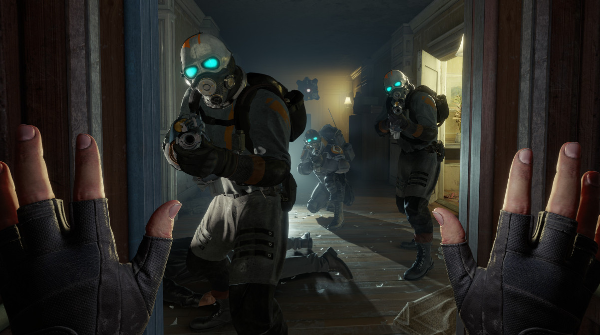 Обложка: скриншот Half-Life: Alyx