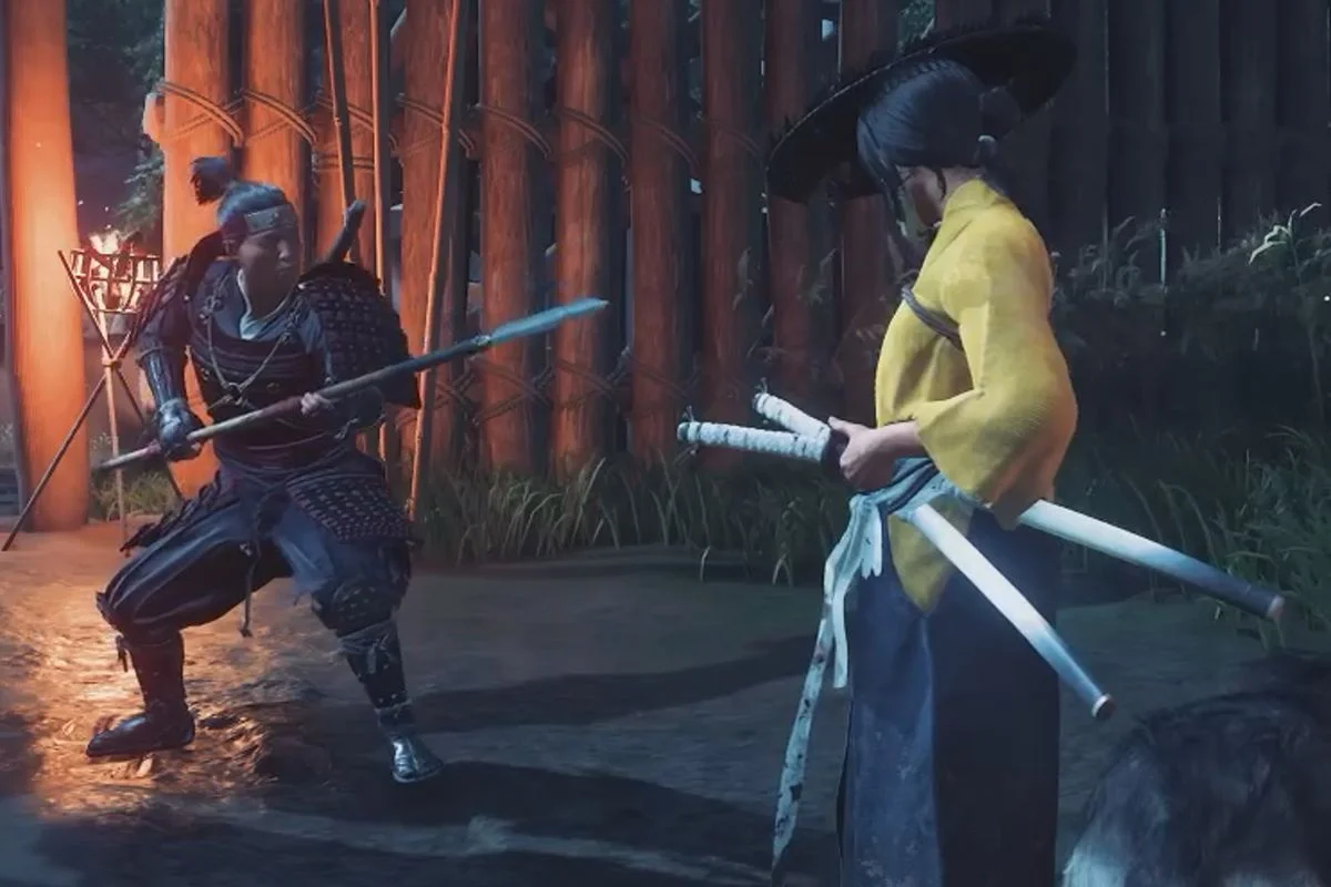 С двумя катанами: вышел свежий геймплейный трейлер Ghost of Yotei