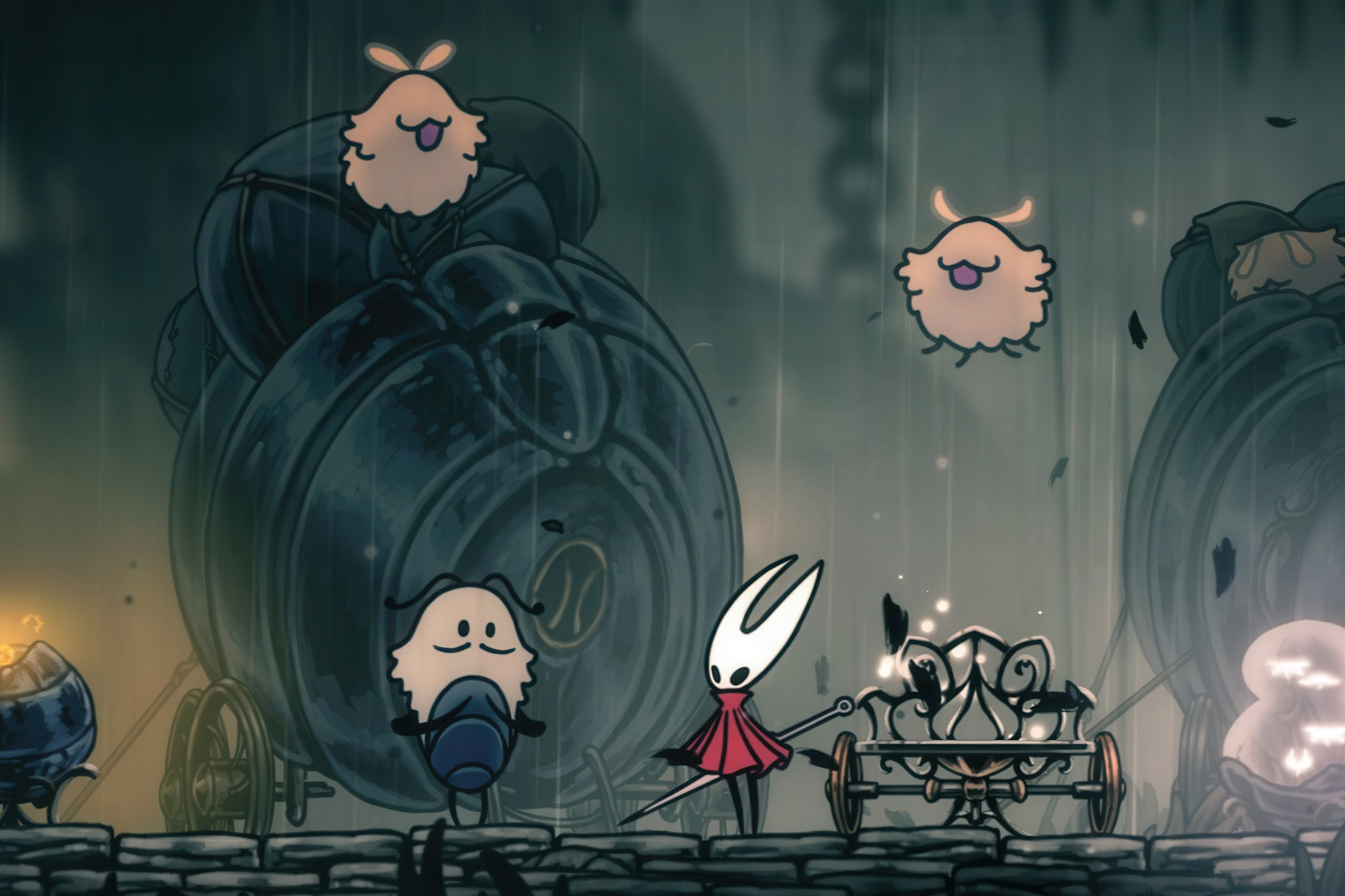 Обложка: видеоигра Hollow Knight: Silksong