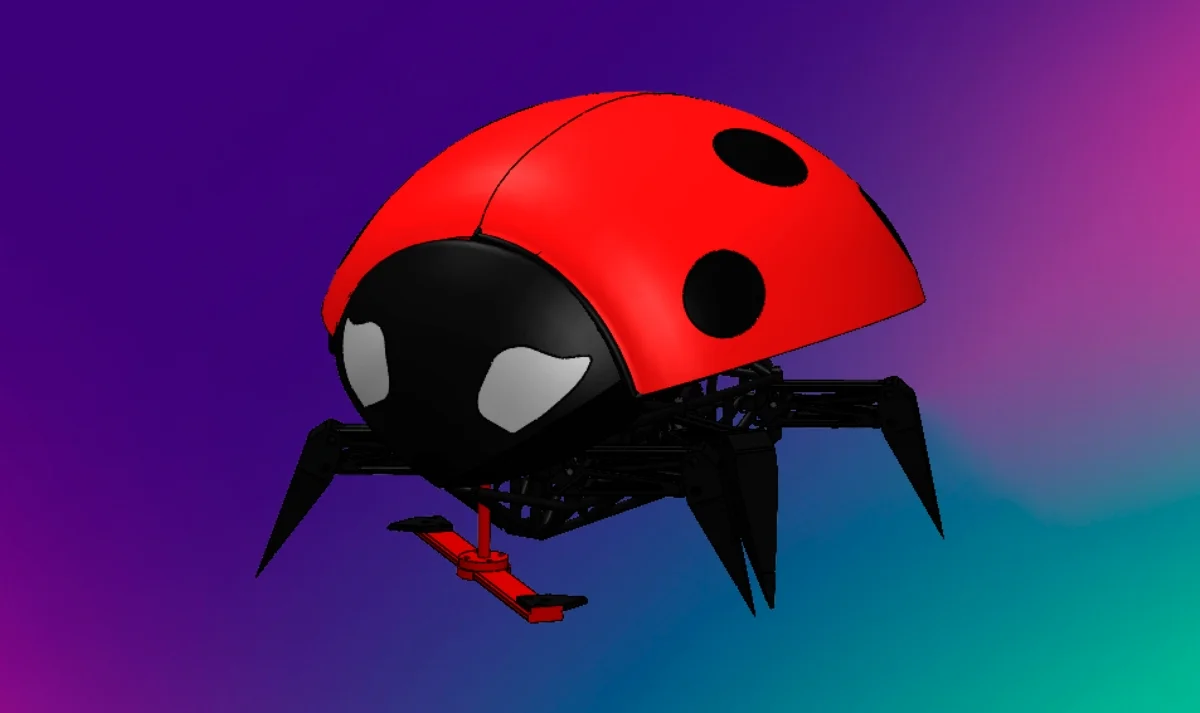 «Аномалия» от команды «ОСКОЛ РОБОТИКС»: механическая божья коровка выходит на арену «Битвы роботов»