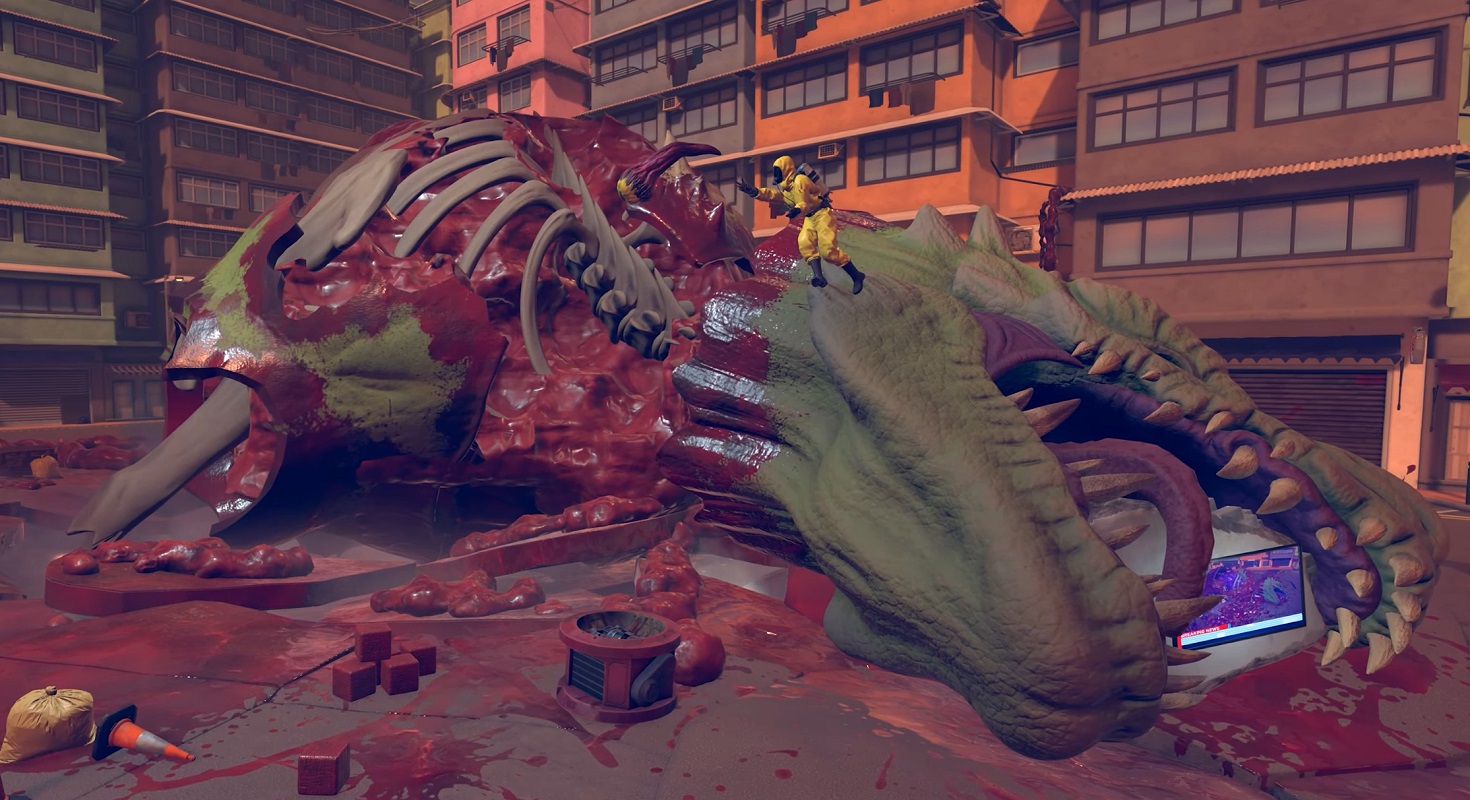 Kaiju Cleanup: необычный симулятор уборки после монстров
