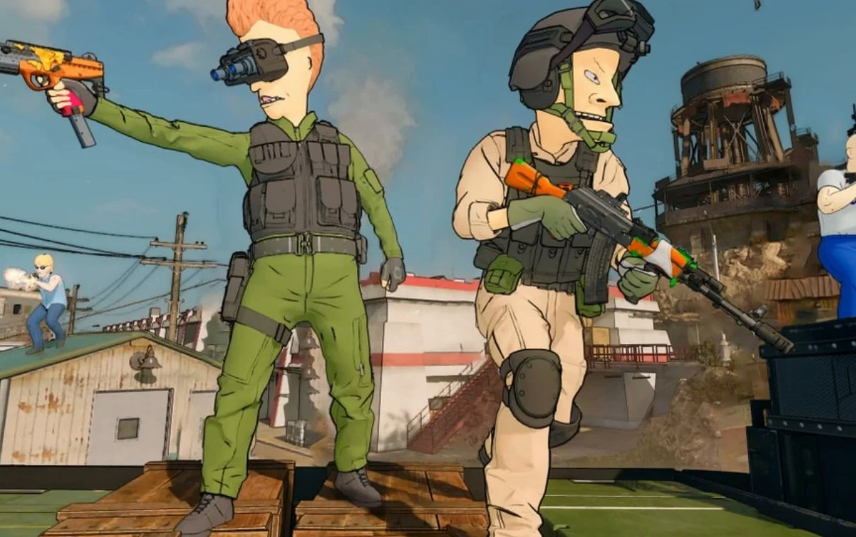 «Хе-хе-хе-хе» — авторы Fortnite показали тизер кроссовера с «Бивисом и Баттхедом»