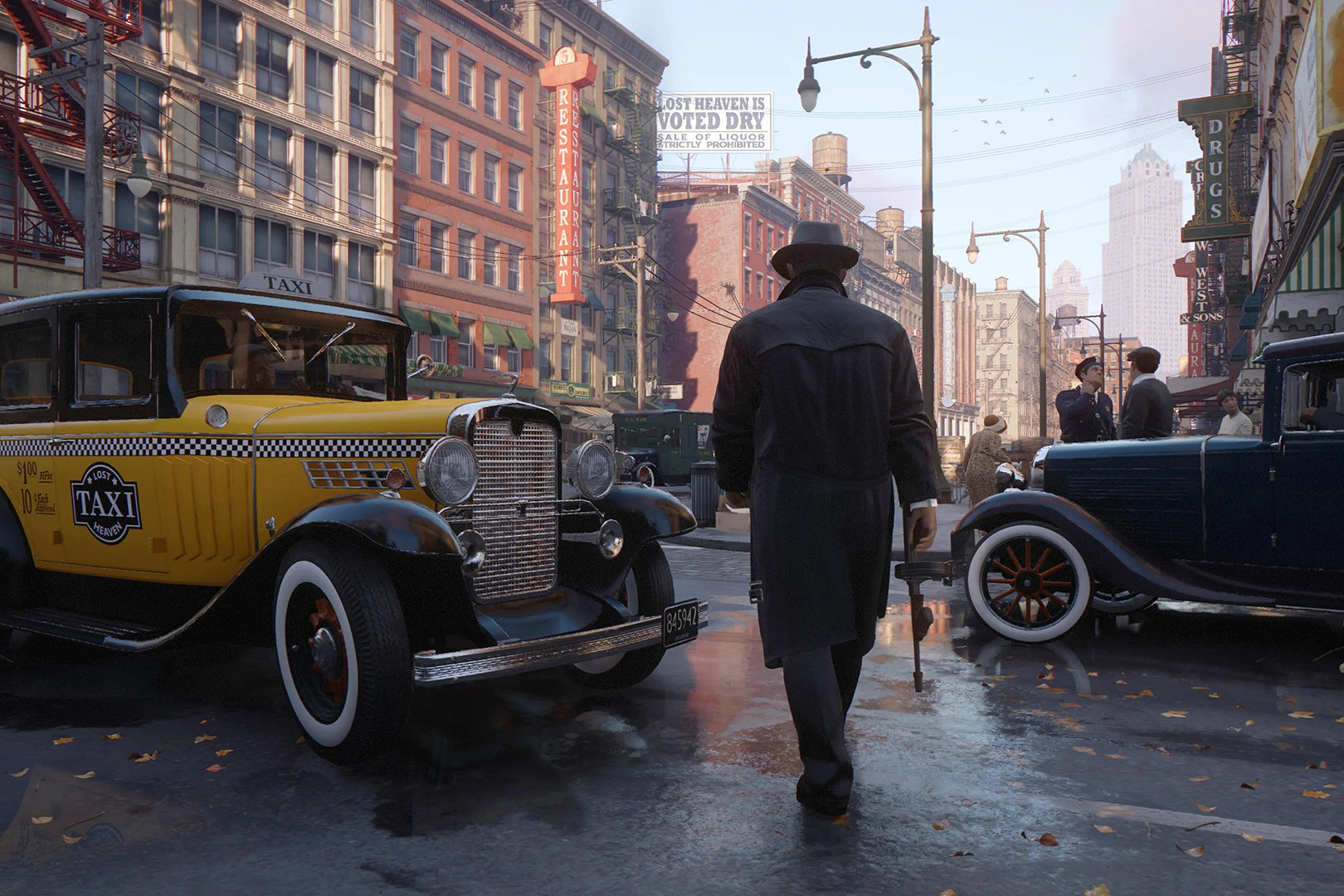 Обложка: видеоигра Mafia: Definitive Edition