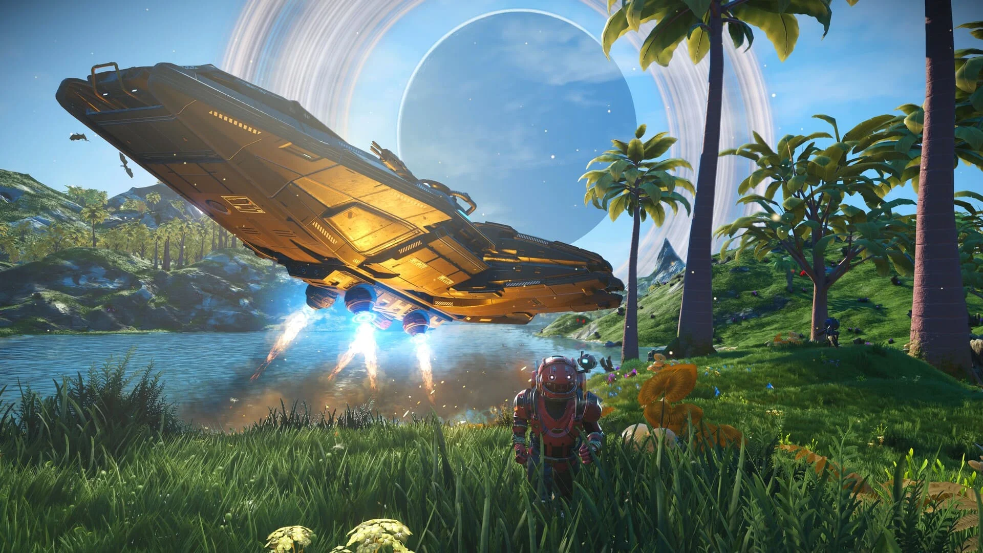 Онлайн No Manʼs Sky впервые за 9 лет превысил отметку в 100 тысяч человек