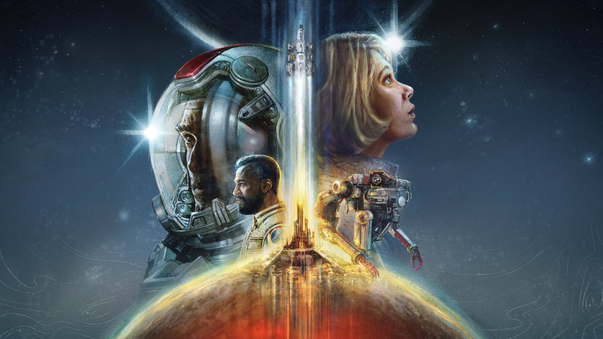 Обложка: видеоигра Starfield