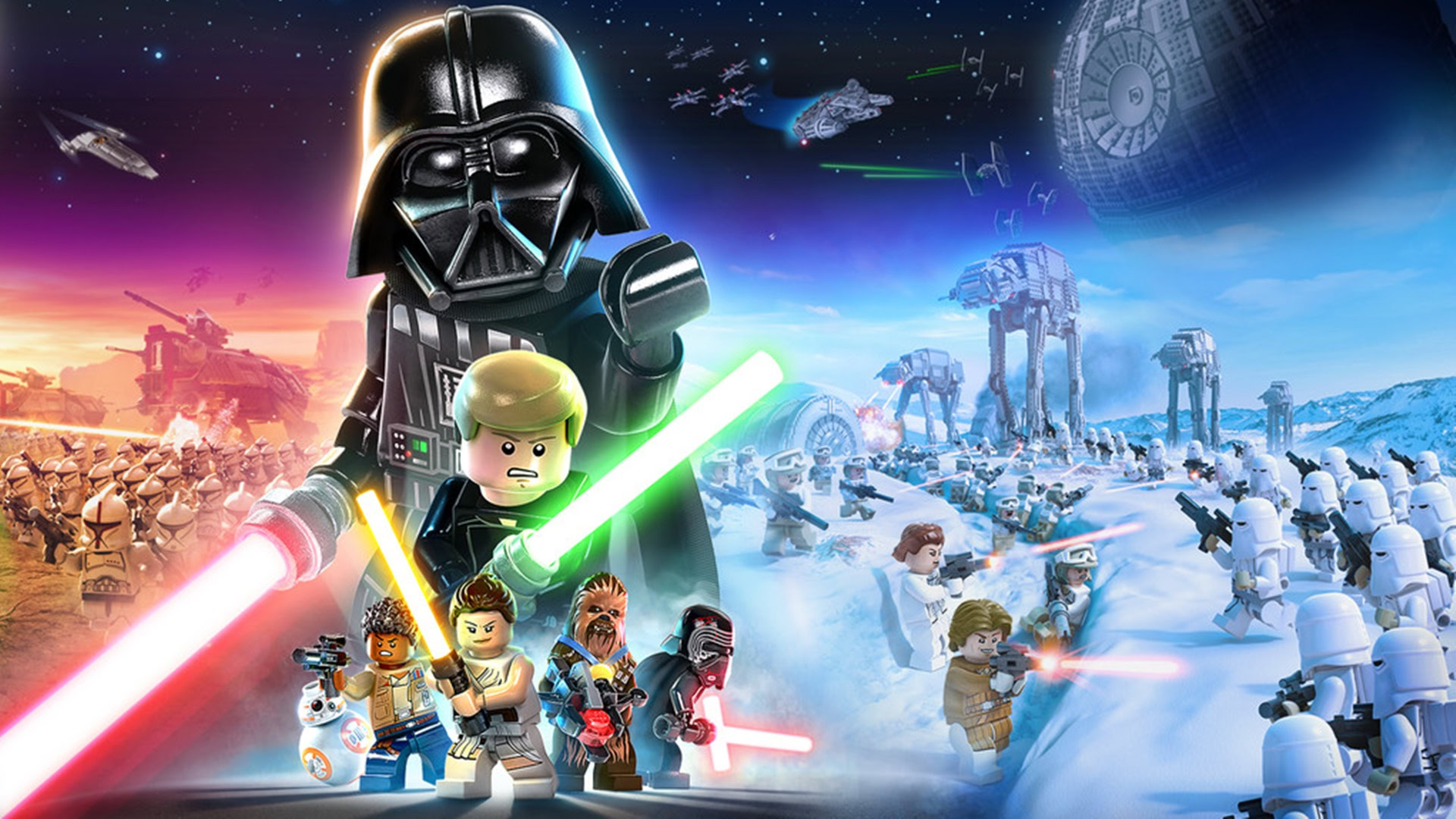 Обложка: видеоигра LEGO Star Wars: The Skywalker Saga