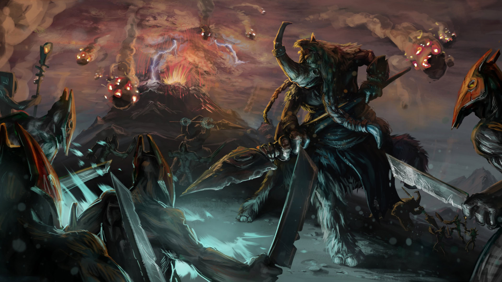 Обложка: видеоигра Dota 2