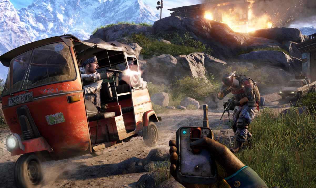Обложка: скриншот Far Cry 4