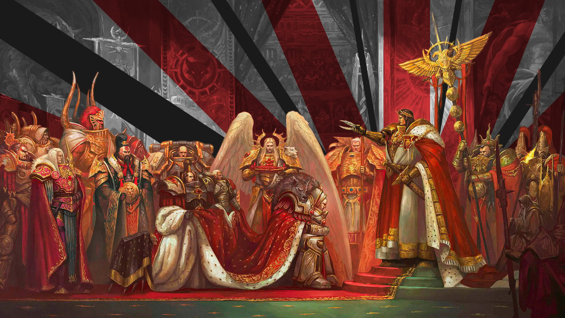 Обложка: The Coronation of The Warmaster, автор - L J Koh