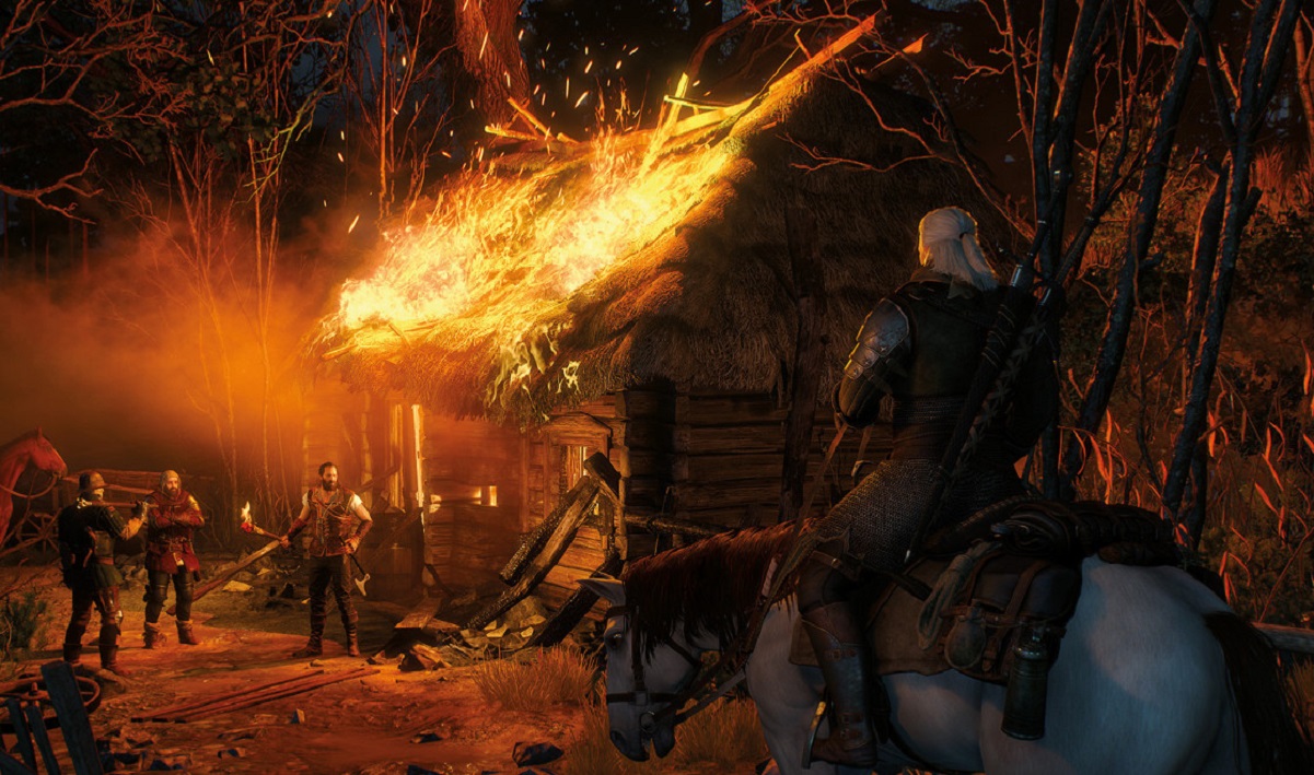 Обложка: скриншот ролевой игры «Ведьмак 3»