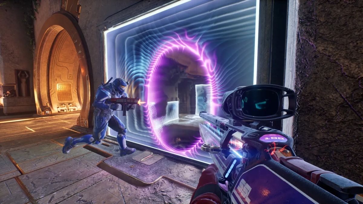 Пиковый онлайн Splitgate: Arena Reloaded упал ниже 1000 игроков — перезапуск не удался