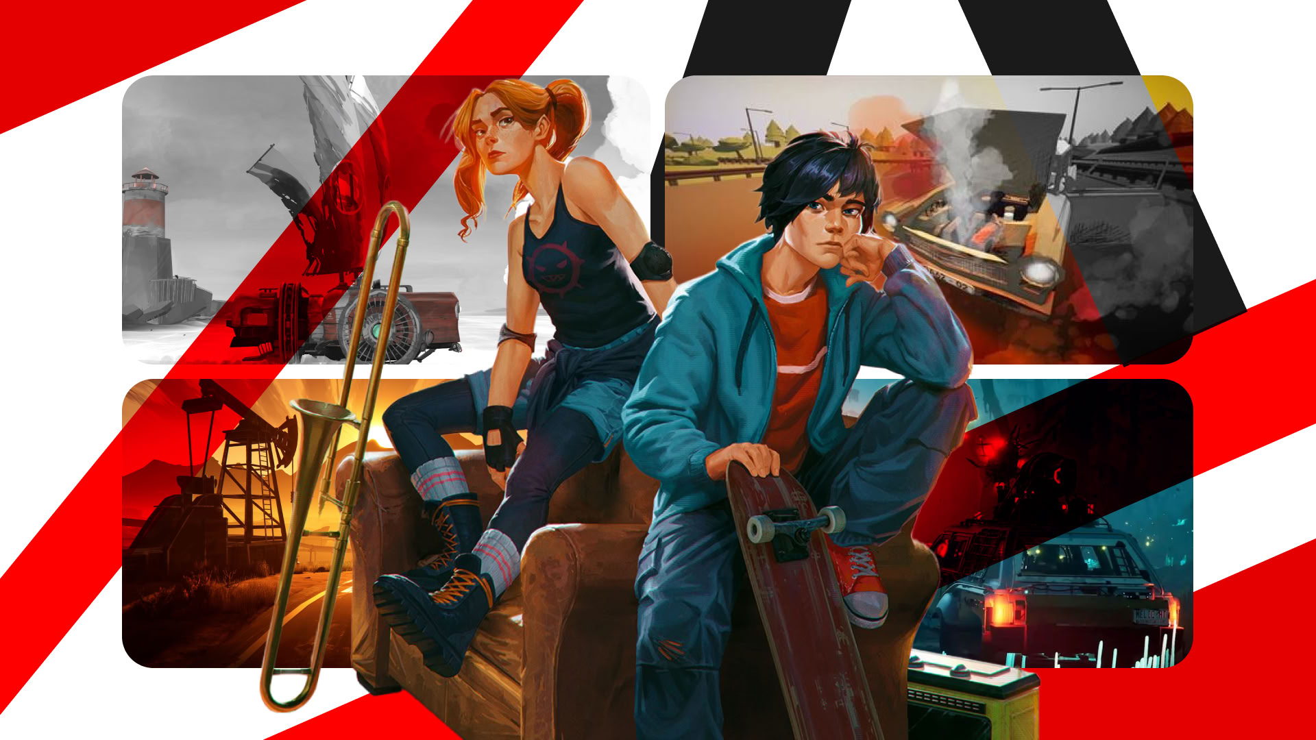 Обложка: видеоигра Road 96