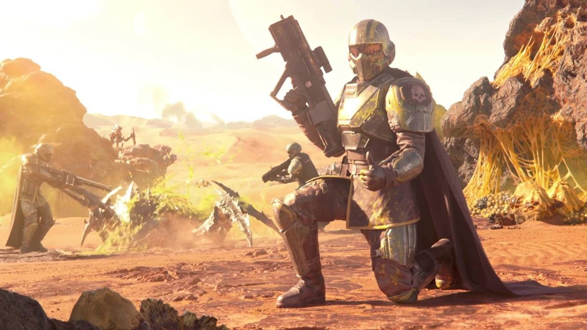 В Helldivers 2 началось празднование Дня Свободы — геймеры получат тематическую винтовку