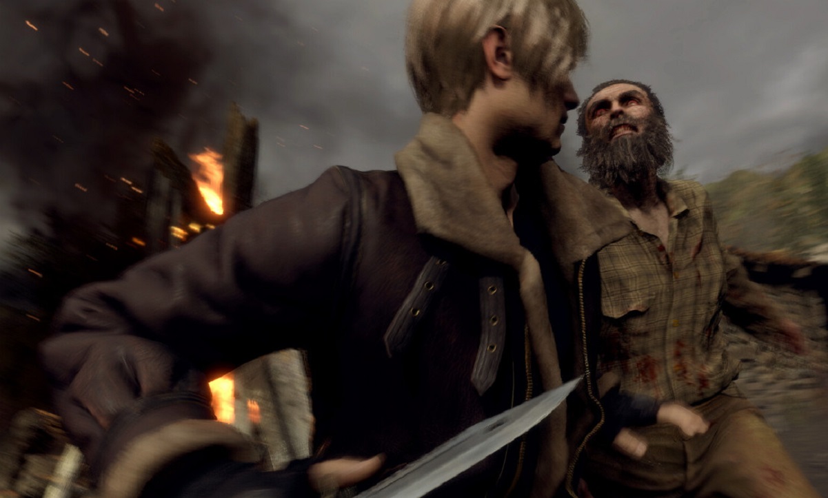 Обложка: скриншот ремейка Resident Evil 4