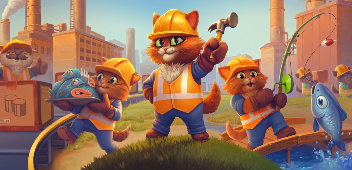 Симулятор «МурЗавод» создателей «Русов против Ящеров» отправит игроков на кошачий завод