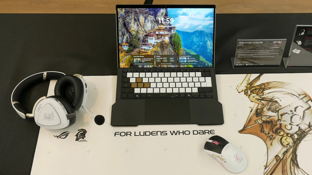 Ноутбук ASUS ROG Flow Z13 в стиле Kojima Productions стоит почти 300 тысяч рублей