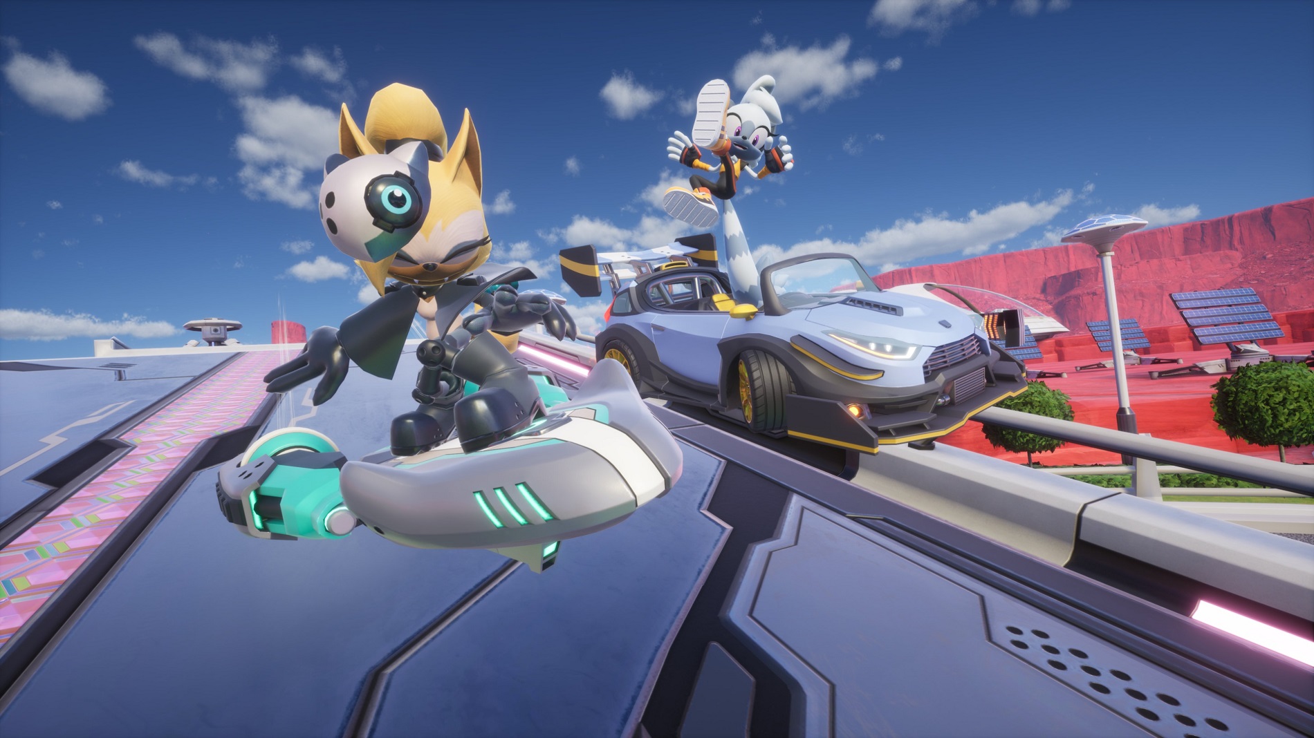 Игрокам Sonic Racing: CrossWorlds стали доступны Тэнгл и Виспер из комиксов по «Сонику»