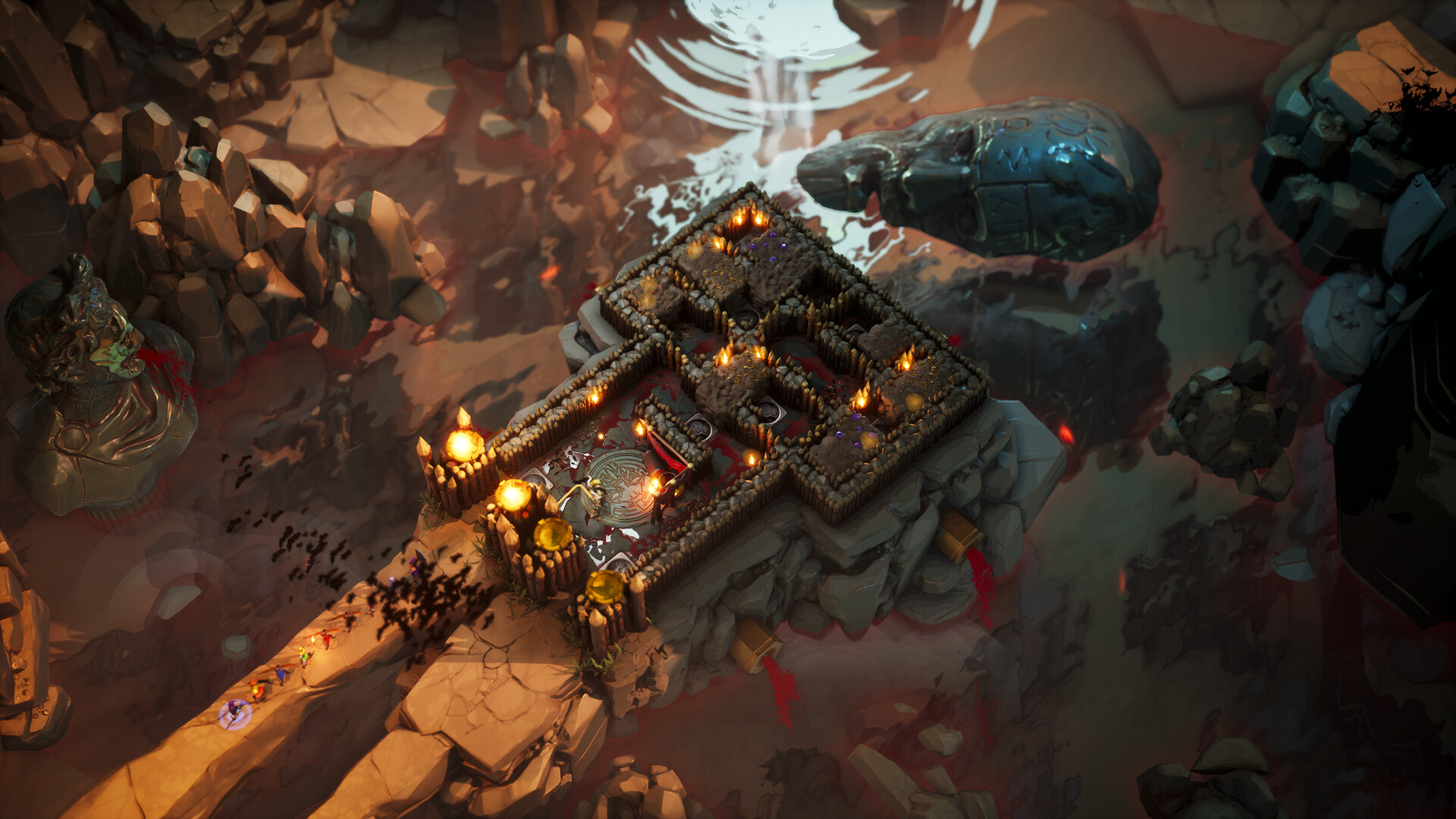 Авторы Minos показали строительство лабиринта и назвали окно релиза