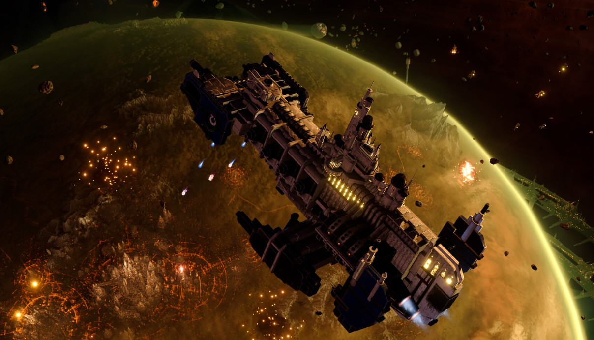 В стратегии Total War: Warhammer 40,000 однозначно появятся космические сражения