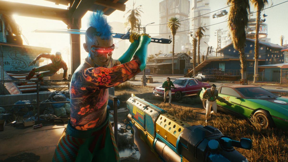 Ветеран CD Projekt RED считает вид от первого лица в Cyberpunk 2077 правильным решением