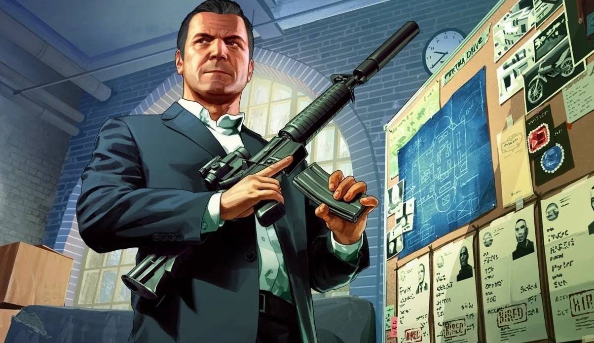 Обложка: постер GTA 5