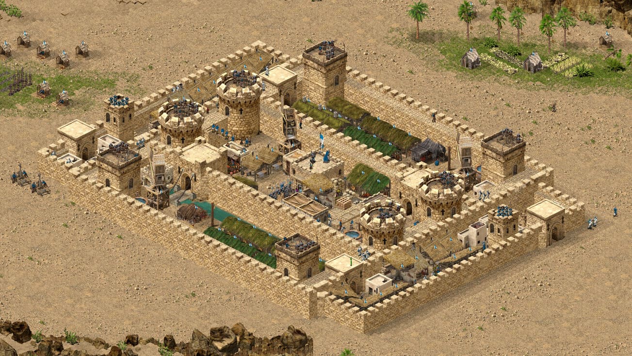 Ролик по Stronghold Crusader: Definitive Edition показал создание пользовательских миссий