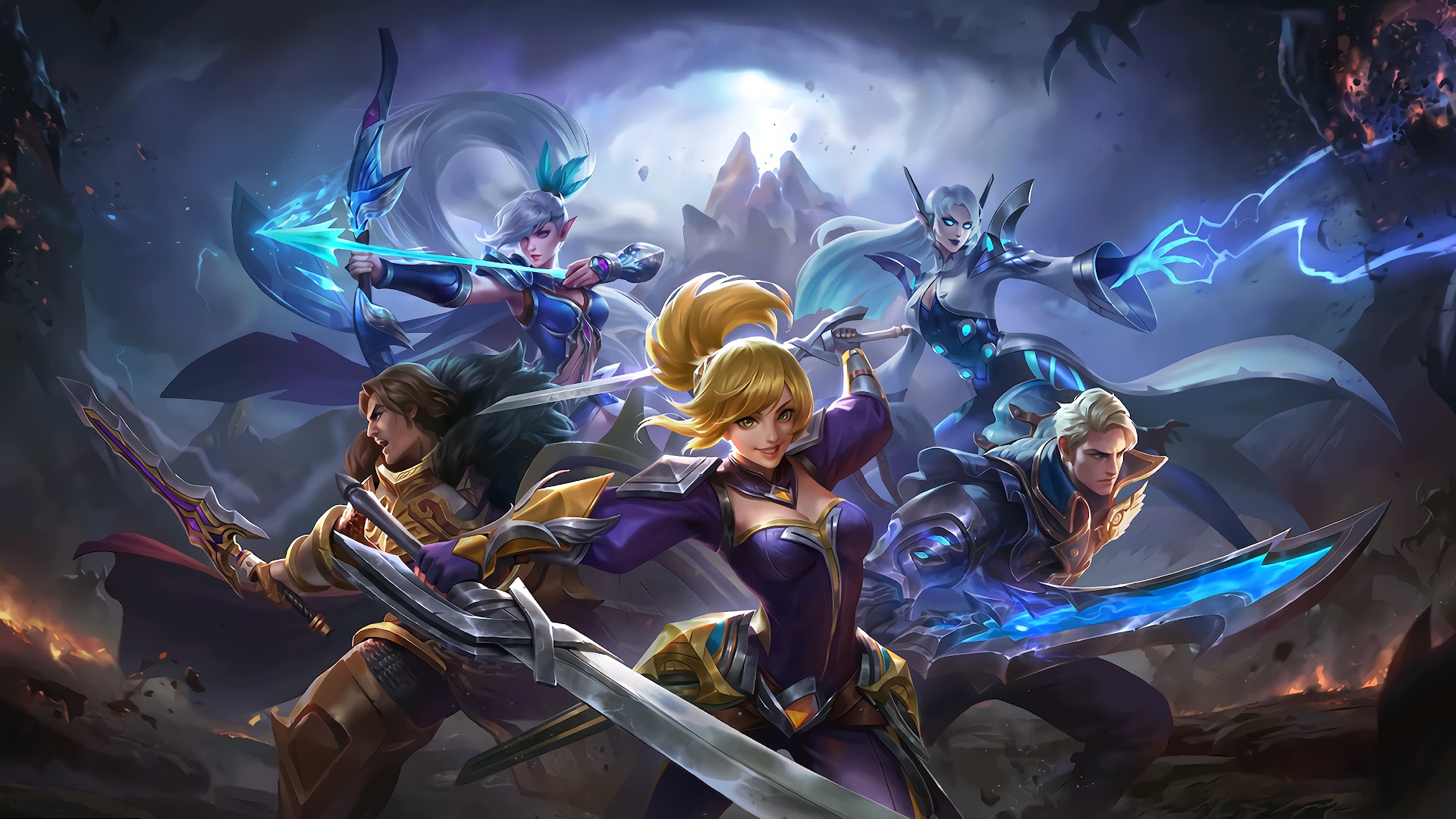 Обложка: видеоигра Mobile Legends: Bang Bang