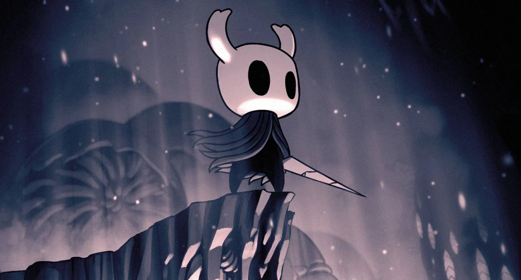 Обложка: официальный арт Hollow Knight