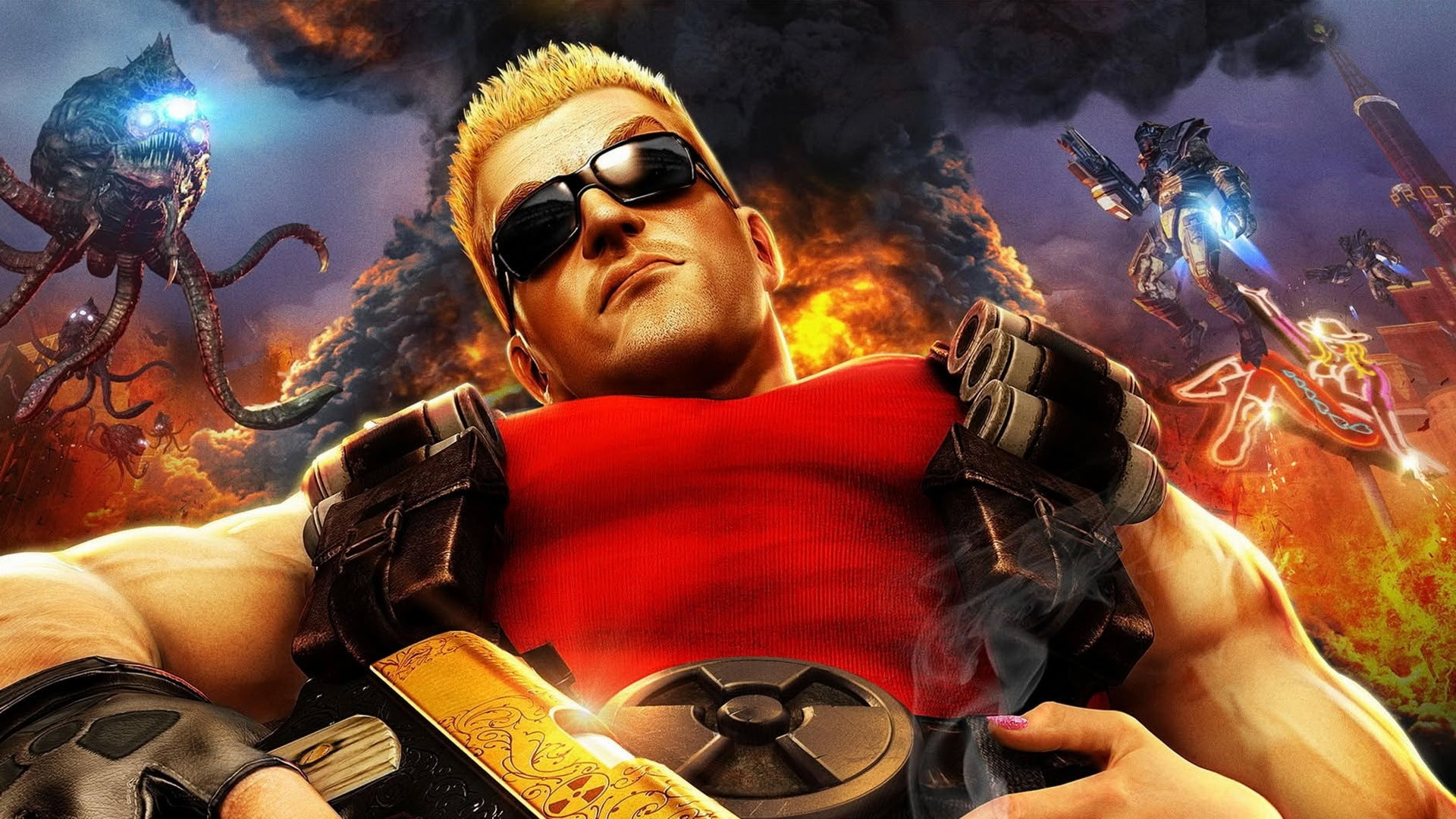 Обложка: видеоигра Duke Nukem Forever