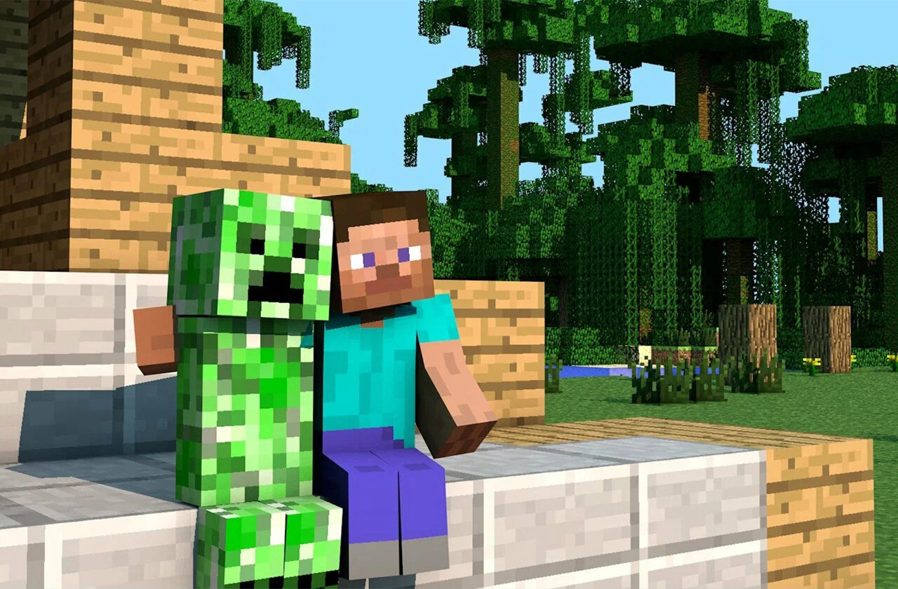 Обложка: скриншот Minecraft