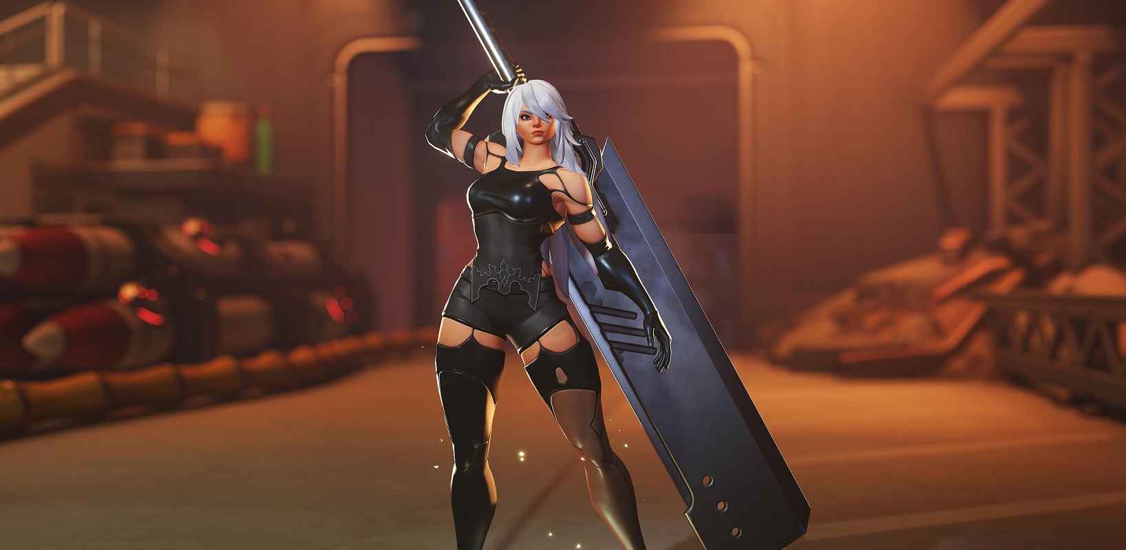 В Overwatch стартовал коллаб с NieR: Automata с обликами Кирико, Вендетты и других героев