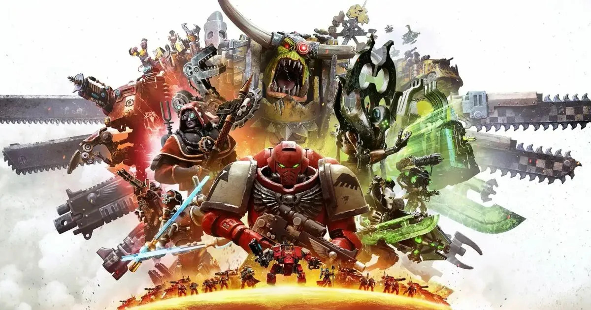 Обложка: постер Warhammer 40,000: Dawn of War 4