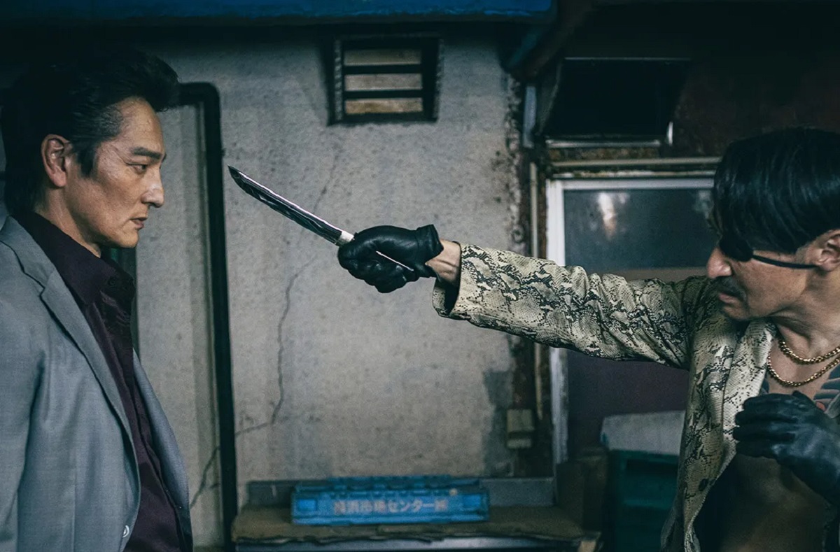 Обложка: скриншот Yakuza Powered by Nihon Touitsu