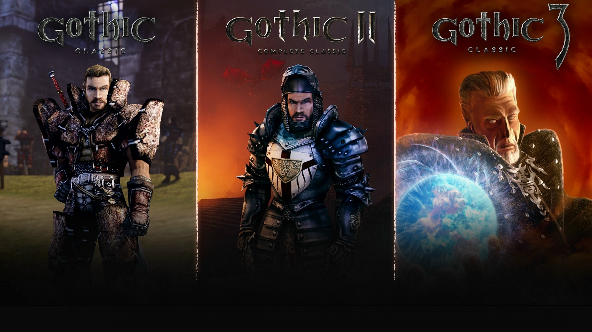 Игры трилогии Gothic Classic обрели даты релиза на PlayStation и Xbox