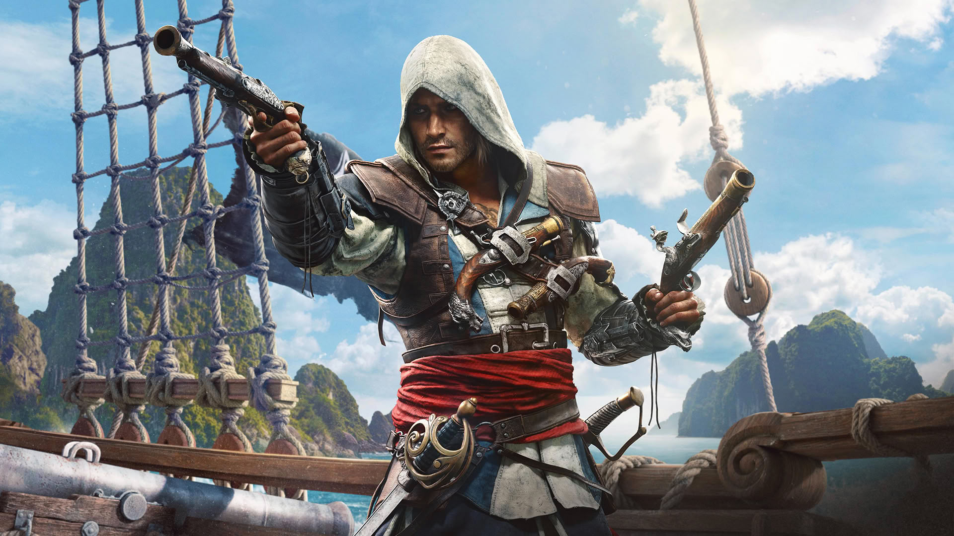 Обложка: видеоигра Assassin’s Creed Black Flag Resynced