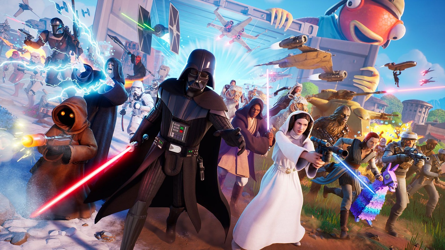 Fortnite﻿ ждёт море игр по «Звёздным войнам» и показ отрывка фильма «Мандалорец и Грогу»