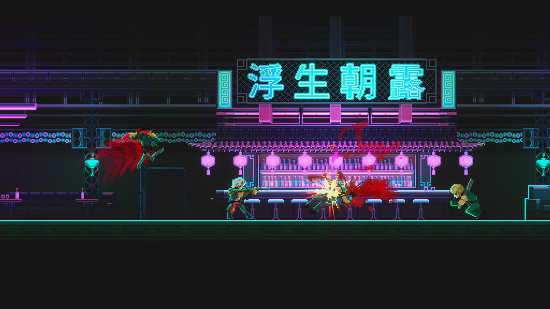 2D-экшен NOIR BLOOM отправит геймеров в восточный мегаполис в 2027 году