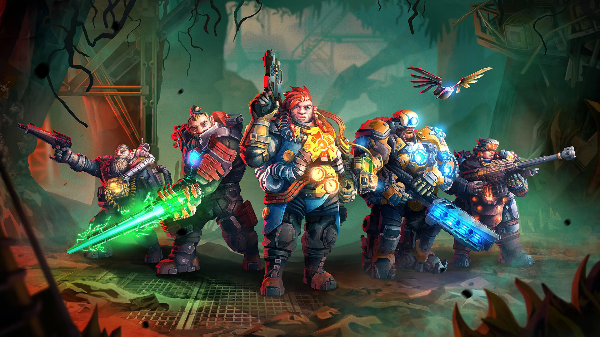 Обложка: видеоигра Deep Rock Galactic: Rogue Core
