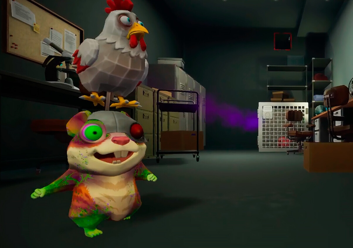 В Steam вышла демоверсия кооперативного зомби-экшена о хомяках Zombie Hamsters