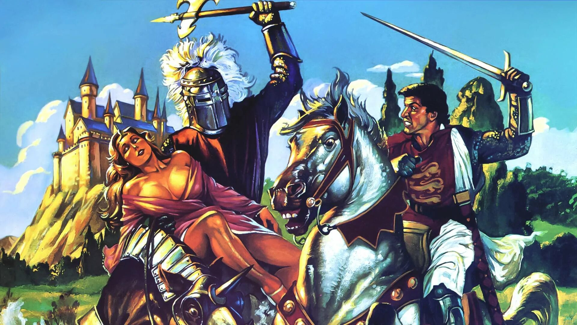 Обложка: видеоигра Defender of the Crown