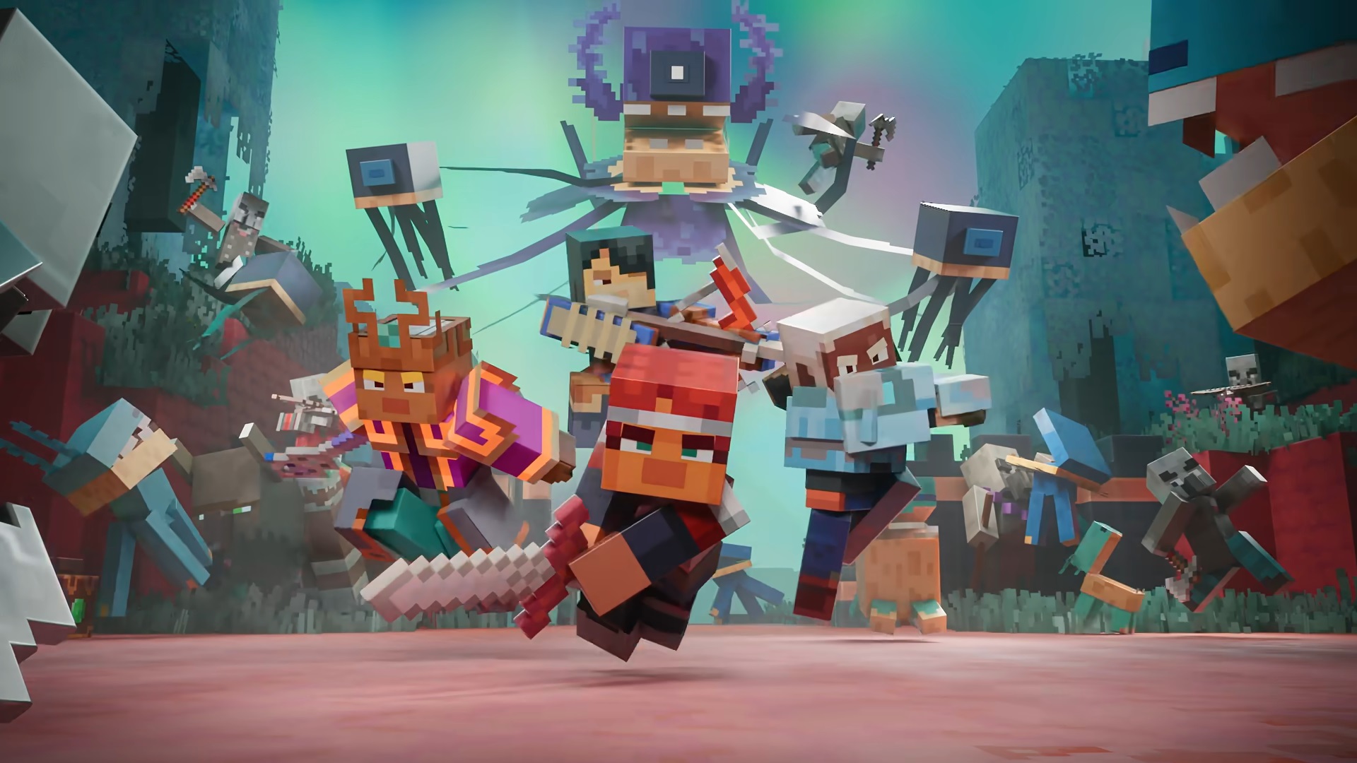 Minecraft Dungeons 2 — спин-офф серии в духе Diablo — получил официальный геймплейный трейлер