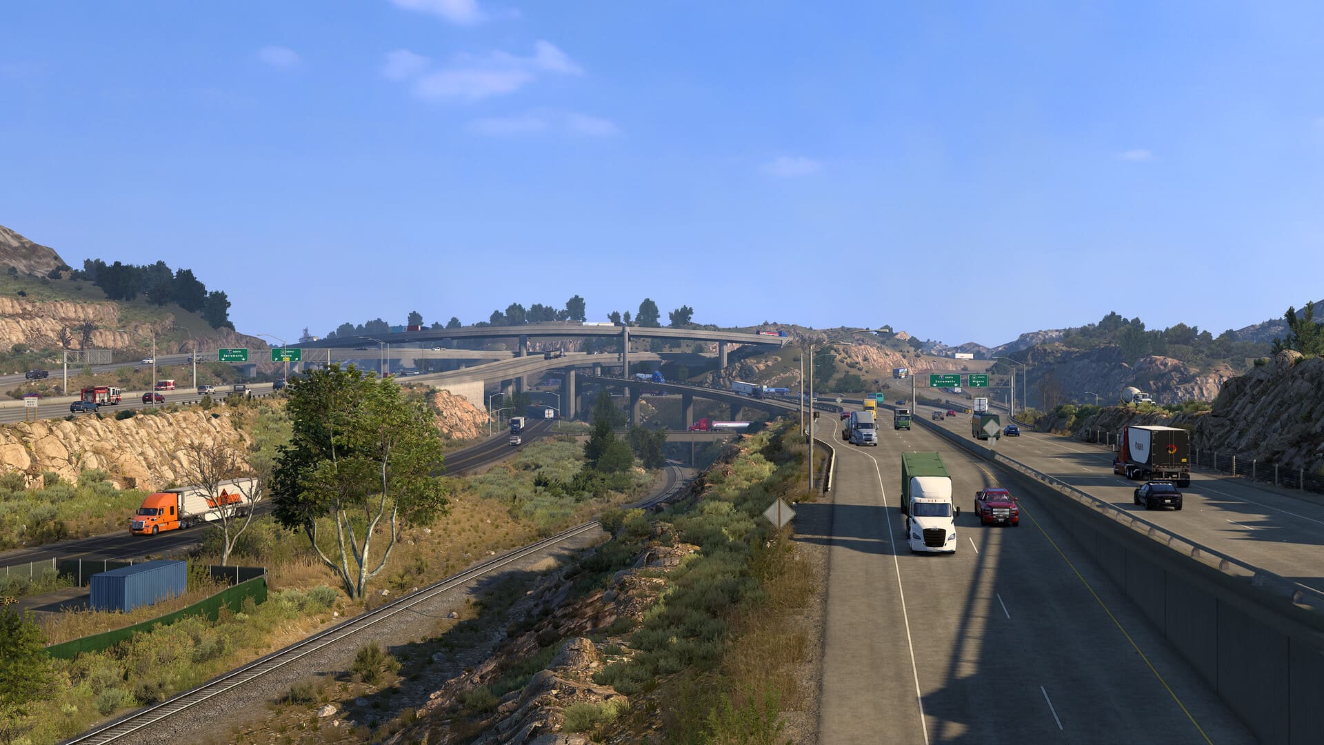 Разработчики American Truck Simulator показали красоты Северной Дакоты