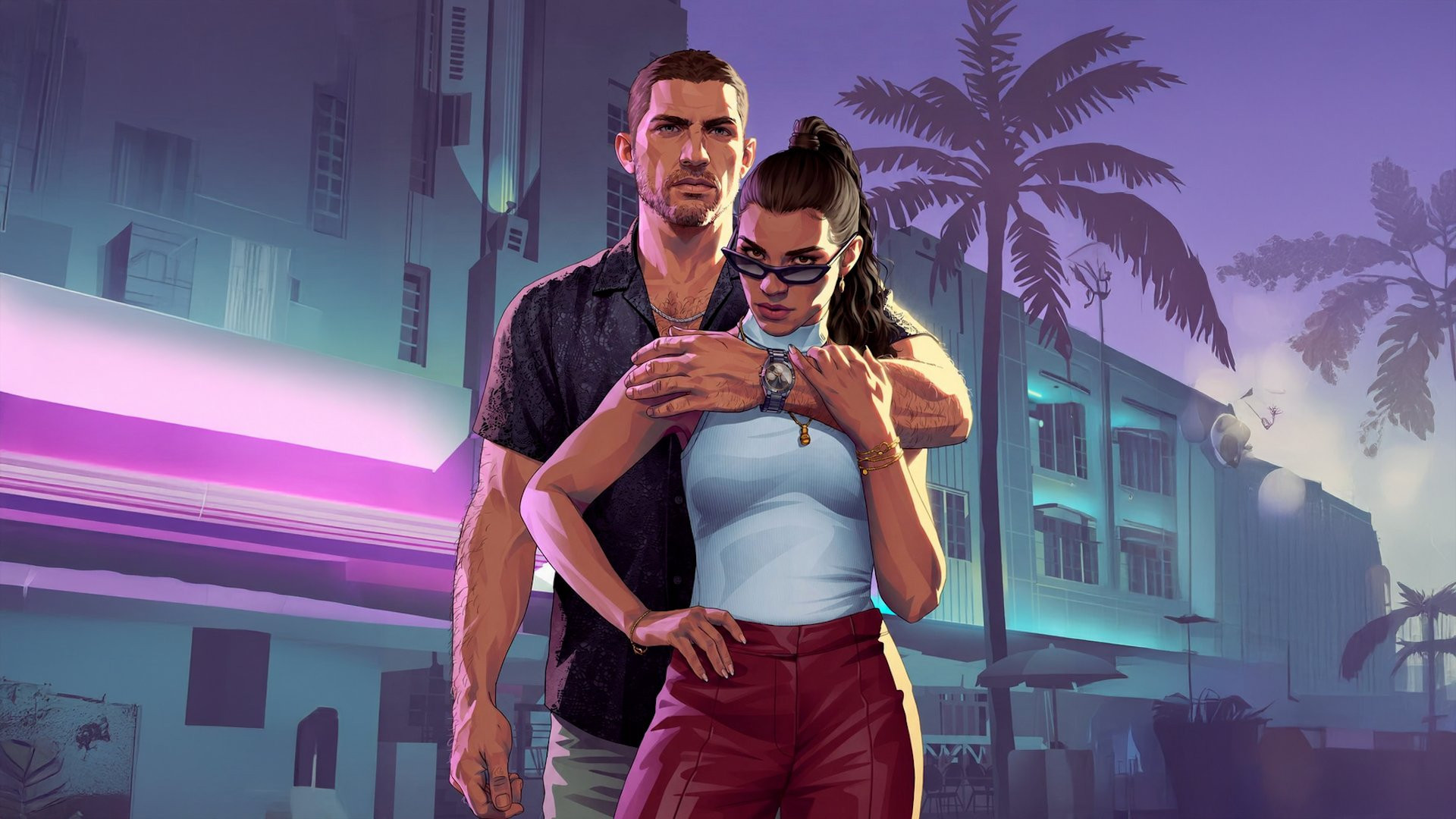 Обложка: видеоигра Grand Theft Auto VI
