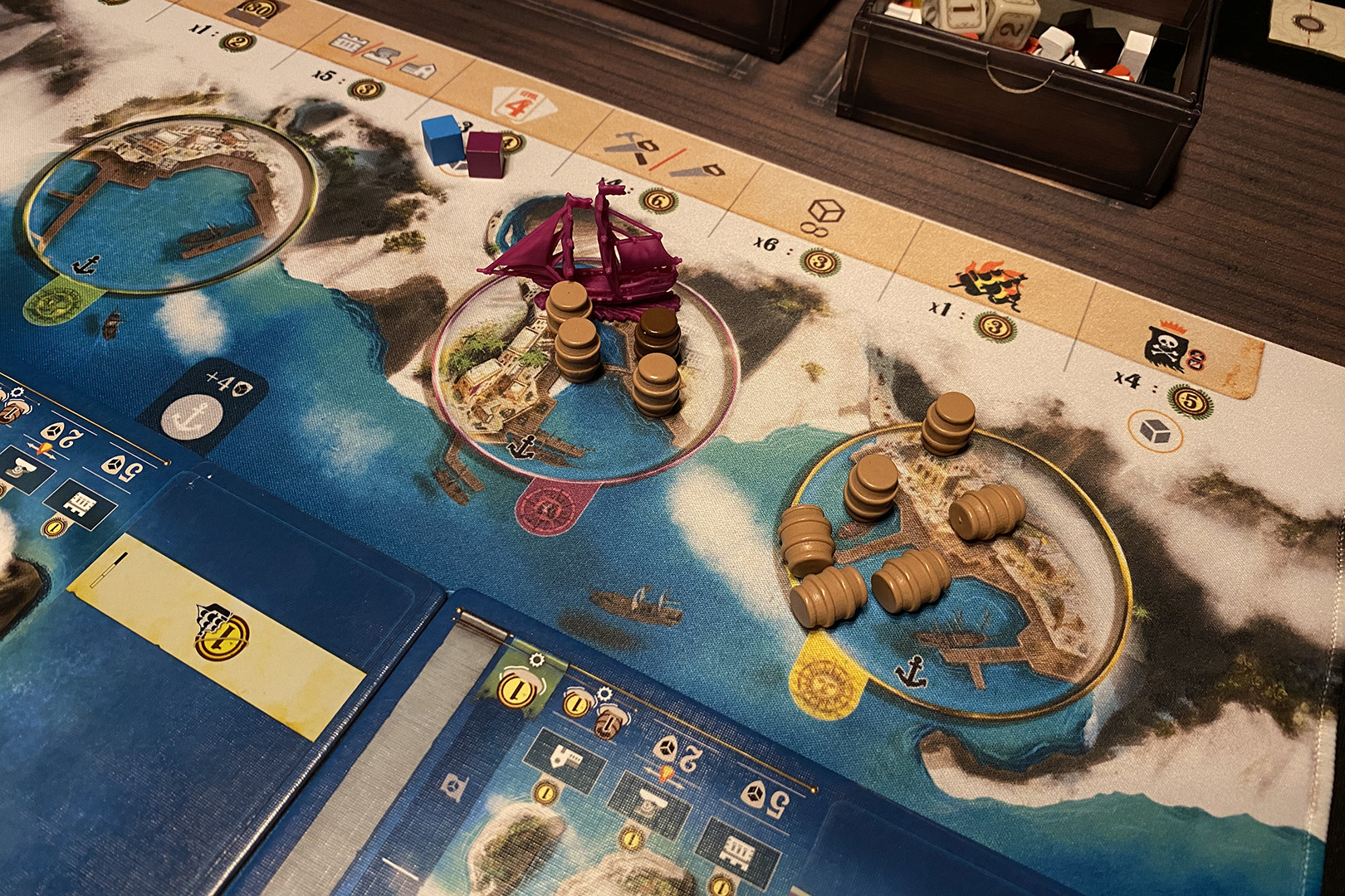 Настольная игра «Легенды морей»
