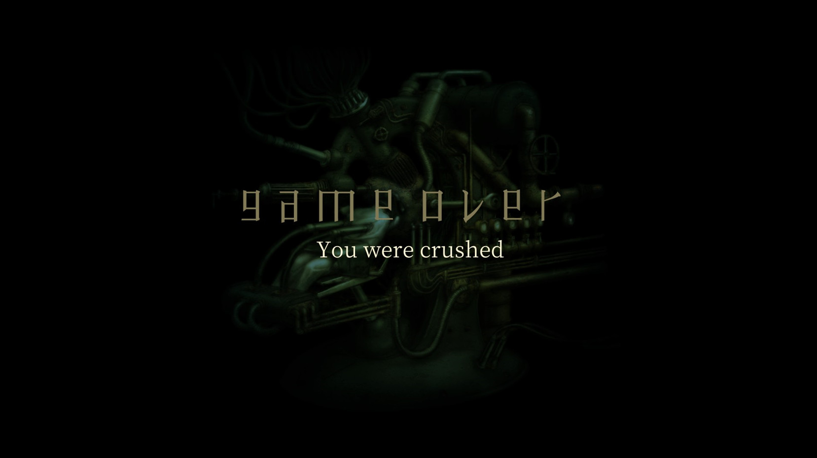 Экран Game Over