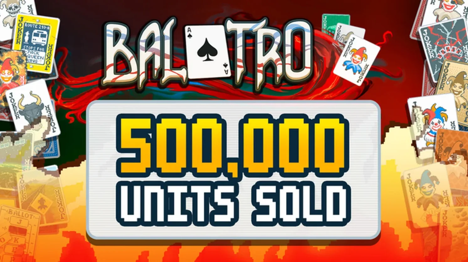 Продажи покерного рогалика Balatro превысили 500 тысяч копий за 10 дней - фото 1